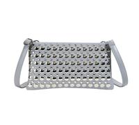 LIGSLN Stylish Dot Studded Shoulder Bag For Women PU Leather Crossbody Bags Casual Underarm Purse With Adjustable Strap Autumn Handbag