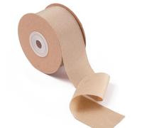 Ligtmor Silk Satin Ribbon 1-1/2 inch x 25 Yard (3.8cm x 23m) Ribbons for Gift Wrapping Crafts Wedding Flower Bouquet Holiday Christmas Birthday Décor - Champagne Gold