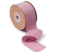 Ligtmor Silk Satin Ribbon 1-1/2 inch x 25 Yard (3.8cm x 23m) Ribbons for Gift Wrapping crafts Wedding flower bouquet Holiday Christmas Birthday Décor - Deep pink