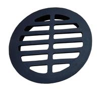 LIGUOYI Round Drain Cover Cast Iron Drain Grate Diameter 3" 4.3" 8" 10" Plug-in Floor Drain Plumbing Drainage Grate Outdoor Metal Strainer Durable for Patios, Lawns, Gardens and Parking Lots(200mm)