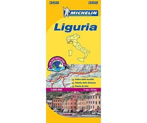 Liguria - Michelin Local Map 352: Map