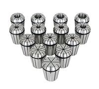 LiGuVCY 1/16-3/4 Inch ER32 Spring Collet Set Fit for CNC Workbench Engraving and Milling Lathe Tools 14 Pieces