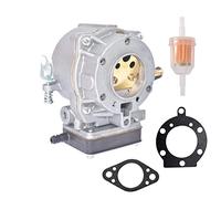 LiGuVCY 693480 499306 495181 Carburetor Replacement for Briggs Stratton 42E707 42E777 42A707 42A777 V-Twin Engine Replacement for Murray Replacement for Craftsman LT1000 87-96 16-21HP Carb