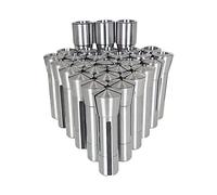 LiGuVCY Steel Collet 1/32-1 Inch R8 Collet Kit for Milling Machine 29 Pieces