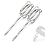 Ligynotu 2Pcs Hand Mixer Beater Replacements for Kenwood HMP30 | Stainless Steel Blender Beaters for Mixing Eggs, Cream, Butter & Batter, Electric Mixer Attachments fit for BLACK+DECKER