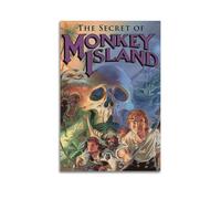 LIHAIXUAN LeChuck's Revenge-Monkey Island Poster Canvas Wall Art Aesthetic Pictures Art Prints for Wall Decor 12x18inch(30x45cm) Unframe-style