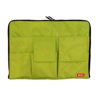 LIHITLAB Bag Insert Organizer with Storage Pockets Yellow Green