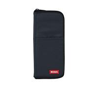 LIHITLAB Slim Pen/Pencil Pouch, 0.7 × 3.9 × 8.5 Inches, Black (A7652-24)