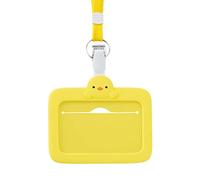 Lihit Lab SMARTFIT PuniLabo ID Card Holder, Chick, 4.1 x 2.4 x 3.5 inches, Soft