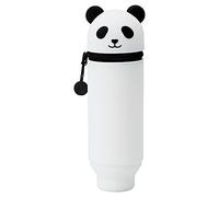 LIHITLAB Kawaii Japanese Panda Stand Up Pencil Case For School Office College, Cute School Supplies, Animal Pen Holder Pouch Holder Teen Girls, Travel Cosmetics Storage, Artist Pencil Case (A7712-6)