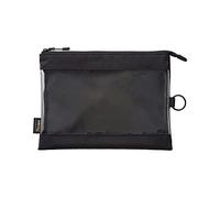 LIHITLAB Slim Clear Marker Case, Black (Black 19-3911tcx), A5, Classic
