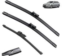 LIHONGMM Complete Wiper Blades Kit for SKODA Superb B8 3V 2015-2022 - Front and Rear Replacement Wipers + Brushes & Cutter Accessories