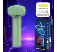 LIHSHOP Electric String Rope Launcher, Lasso String Shooter for Kids,Rope Launcher Propeller,Toy for Kids and Adults - Cool Toys - Rock it Red Zip String Toy