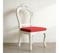 LIHUANE Custom Size Bench Cushion 100 x 110 cm Non-Slip Seat Pad Window Seat Cushions Indoor Bespoke Crash Mats for Dining Room, Bay Window, Chaise Longue, Sofa, Swings, Red Wine