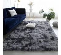 LIHUANE Indoor Shaggy Area Carpets 90 x 290 cm Extra Large Rectangular Size Shaggy Rug Carpets for Girls Boys Kids for Kids Room Nursery Dorm Classroom, Dark Grey