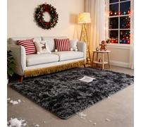LIHUANE Living Room Baby Crawling Rug 50 x 200 cm Machine Washable Modern Floor Carpets Mat Beside Rugs for Girls Boys Kids for Living Room, Bedroom, Kitchen, Enterance, Dark Grey
