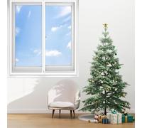 LIHUANE Window Insulation Film 174 x 125 cm Windproof Protection Thermal Protective Curtain Easy No Drill Installation for Winter for Frames Sliding Windows and More, White
