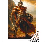 lihuogongsio Achilles 1000 Piece Jigsaw Puzzles for Adults Greek Mythology Family Fun 1000 Pieces Puzzles Relax Puzzles Games Multicolor Premium Gifts Impossible Puzzle 1000pcs (75x50cm)