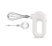 Lihuzmd Electric whisk, hand-held and standable Automatic whipped cream mixer Household small baking machine tools,White