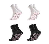 LIHWKD Thermotherapeutic Sock,Varicose Veins Relief Socks,Magnetic Detox Drainage Socks, for Relieves Stress& Blood Circulation (B+4 pairs)