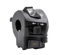 LIHWQ Universal Motorcycle Control Switch 22mm Handle Bar Switches Choke Horn Button Turn Signal Headlight Electric Fog Lamp Light(Right)