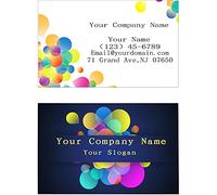 Liifeng Personalized Business Cards 2sides Printing Premium Customizable Name Card 500 pcs/200 pcs No Additional Charge for Office