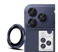 LiiLaa Camera Protection for iPhone 17 Pro / 17 Pro Max, Pack of 2 Full Coverage Lens Protection, Individual Ring Made of Metal Lens Protection, 9H Hardness Camera Film, Anti-Scratch Lens Protection
