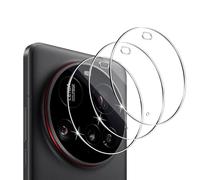 Liilaa Camera Protection for Xiaomi 15 Ultra, 9H Hardness, Scratch-Resistant, HD Transparent Camera Protection, Pack of 3