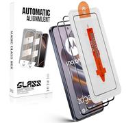 LiiLaa Protective Film for Motorola Moto Edge 50 Neo/Edge 60 Neo for Tempered Glass, [Car Installation] [Perfect Fit] 9H+ Glass Screen Protector, Scratch-Resistant Protective Glass, Anti-Fingerprint