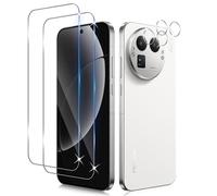 LiiLaa Screen Protector for Realme GT 8 Pro, Pack of 2 + 2 Screen Protector and Camera Protection, Ultra Clear Screen Protector 9H Hardness Tempered Glass Shockproof Scratch-Resistant