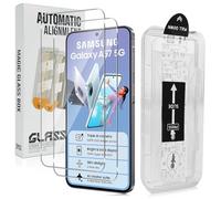 LiiLaa Screen Protector for Samsung Galaxy A57 5G for Tempered Glass, [Car Installation] [Full Screen] Tempered Glass Protective Film, 9H Screen Protector, Scratch-Resistant Protective Glass