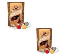 Liindt Lindor Assorted Chocolate Truffles 200G (Pack of 2)