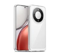 Liisooka Case for Honor Magic 8 Lite 5G, Military Grade Drop Protection Phone Case, Yellowing Resistant, Anti-Scratch Hard PC Back, Shockproof Hard Ultra-Thin Protective Cover, Clear