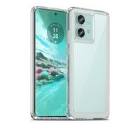 Liisooka Case for Motorola Moto Edge 40 Neo, Military Grade Drop Protection Phone Case, Yellowing Resistant, Anti-Scratch Hard PC Back, Shockproof Hard Ultra-Thin Protective Cover, Clear