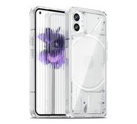 Liisooka Case for Nothing Phone 1, Military Grade Drop Protection Phone Case, Yellowing Resistant, Anti-Scratch Hard PC Back, Shockproof Hard Ultra-Thin Protective Cover, Clear