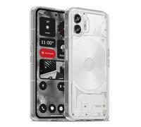 Liisooka Case for Nothing Phone (2), Military Grade Drop Protection Clear Phone Case, Yellowing Resistant, Anti-Scratch Hard PC Back, Shockproof Hard Ultra-Thin Protective Cover, Transparent