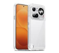 Liisooka Case for Nothing Phone 4a Pro, Military Grade Drop Protection Phone Case, Yellowing Resistant, Anti-Scratch Hard PC Back, Shockproof Hard Ultra-Thin Protective Cover, Clear