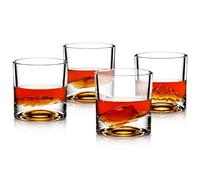 LIITON American Peaks Whisky Glasses, Collins, Set of 4, 295ml