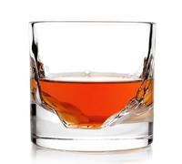 LIITON Grand Canyon Whiskey Glasses Set of 2, Freezable Old Fashioned Glass Chills Cocktails, Bourbon, Scotch with 1lb of Frozen Crystal, Gifts for Men on Fathers Day, Christmas, Birthday