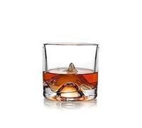 LIITON K2 Mountain Whiskey Glasses Set of 2, Freezable Old Fashioned Glass Chills Cocktails, Bourbon, Scotch with 1lb of Frozen Crystal, Gifts for Men on Fathers Day, Christmas, Birthday