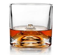 LIITON Mount Fuji Japanese Whiskey Glasses Set of 2, Freezable Old Fashioned Glass Chills Cocktails, Bourbon, Scotch with 1lb of Frozen Crystal, Gifts for Men on Fathers Day, Christmas, Birthday