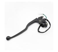 LiiZZi Motorcycle Handle Lever Front Brake Lever with Clutch Lever Brake Stop Switch Cable Fit for YBR 125cc YBR 125 YBR125(Clutch Handle)