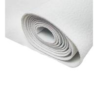 LIJBN Wedding Carpet 5.5mm Thick Repeated use Aisle Runner Rugs Non-Slip Cuttable Suitable for Church Garden,7 Colors,8 Sizes (Color : White, Size : 1 * 10m)