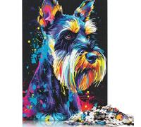 LiJianXXE 1000 Piece Dog Jigsaw Puzzle, Paper & Wood Material, Photographic Style, 38x26cm, 1000 Pieces, 1 Set, 1 Gram, Ages 7+