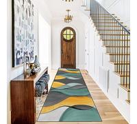 LIJIAO Runner Rug for Hallway 60 x 170 cm Custom Length Narrow Rug Runner On-slip Rubber Back Kitchen Runner Rug With Non-Slip Back for Kitchen, Laundry Room, H