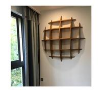 Lijiaxiuyc-101 floating shelving Living Room Wall Shelf, Bedroom Office Multi-layer Wall Shelf, Living Room Solid Wood Wall Shelf shelves for walls(150cm)