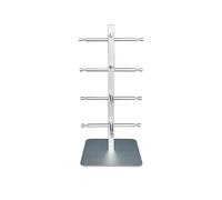 Lijiaxiuyc-101 Glasses Display Stand Eyeglasses Display Rack Sunglasses Sunglasses Storage Rack Eyeglasses Store Display Props Alloy Display Racks(Silver)