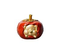 Lijiaxiuyc-101 Table Decorations All Things Go Well Copper Pig Copper Persimmon Desktop Brass Entryway Ornaments Coffee Table Desk Decorations Crafts Desktop Decor