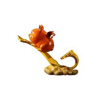 Lijiaxiuyc-101 Table Decorations Copper Pig Entrance Ornaments Living Room All Things as You Wish Crafts Office Souvenirs Artwork Desktop Decor(A)
