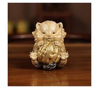 Lijiaxiuyc-101 Table Decorations Happy Family Copper Crafts Entryway Ornaments Cartoon Badger Copper Sculpture Desktop Decorations Desktop Decor(Skin)